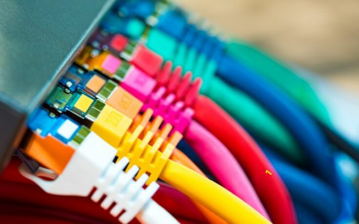 colorful data cables